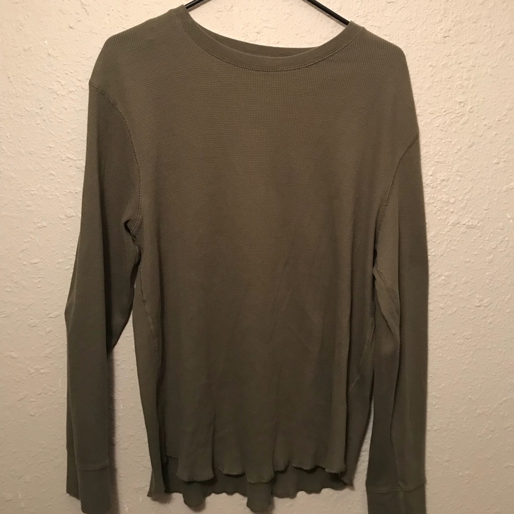 Gap long sleeve army green.